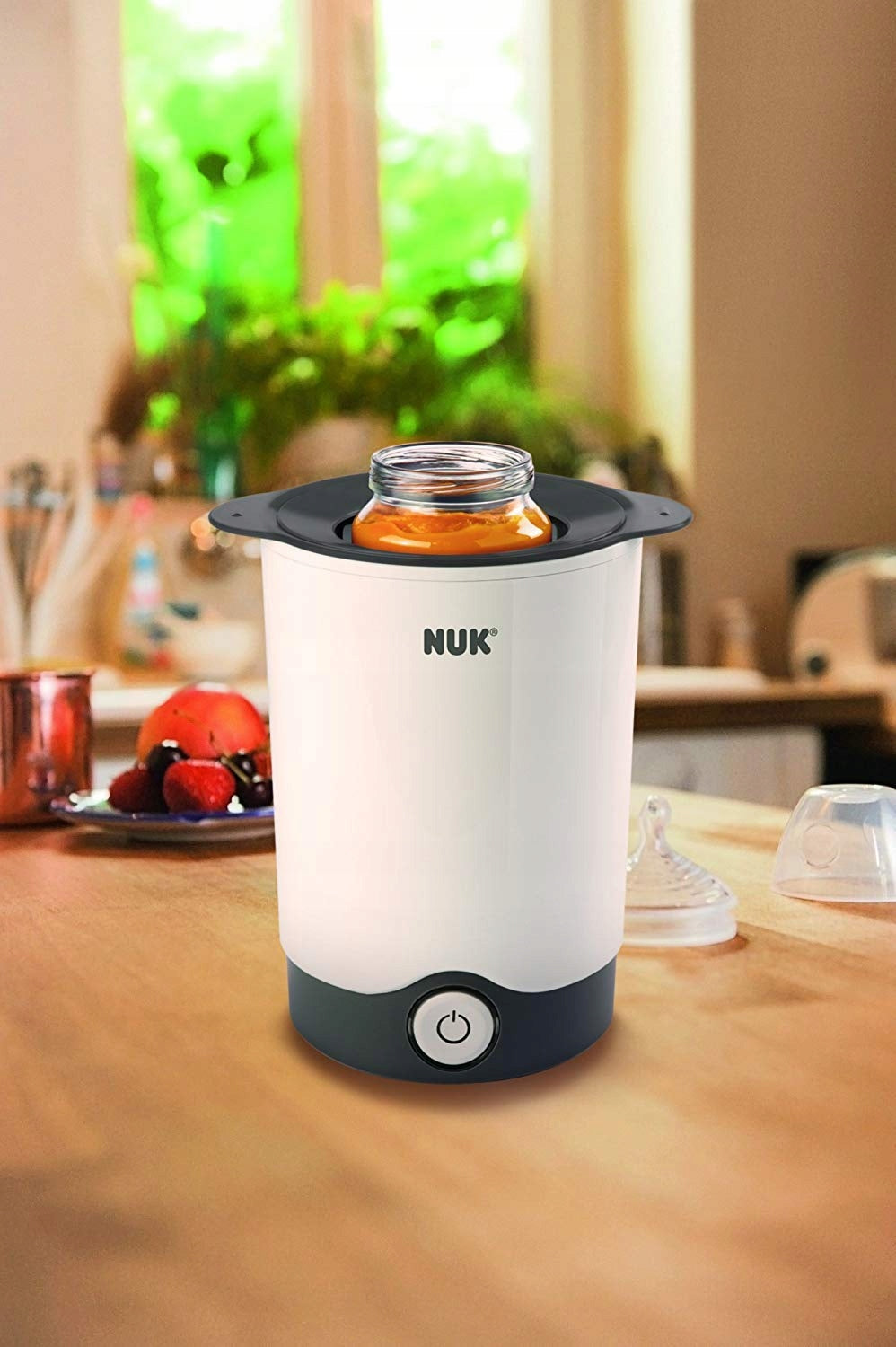 NUK Thermo Express podgrzewacz butelek i słoiczków do szybkiego podgrzewania pokarmu dla dziecka