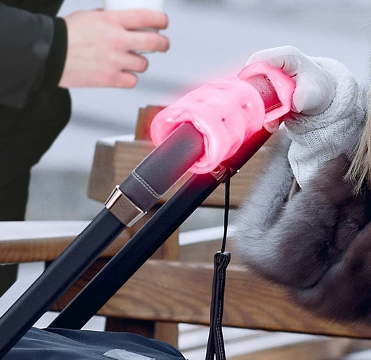 FINGER HEAT gelni grelnik rok za držala vozička, kolesa in skiroja x2