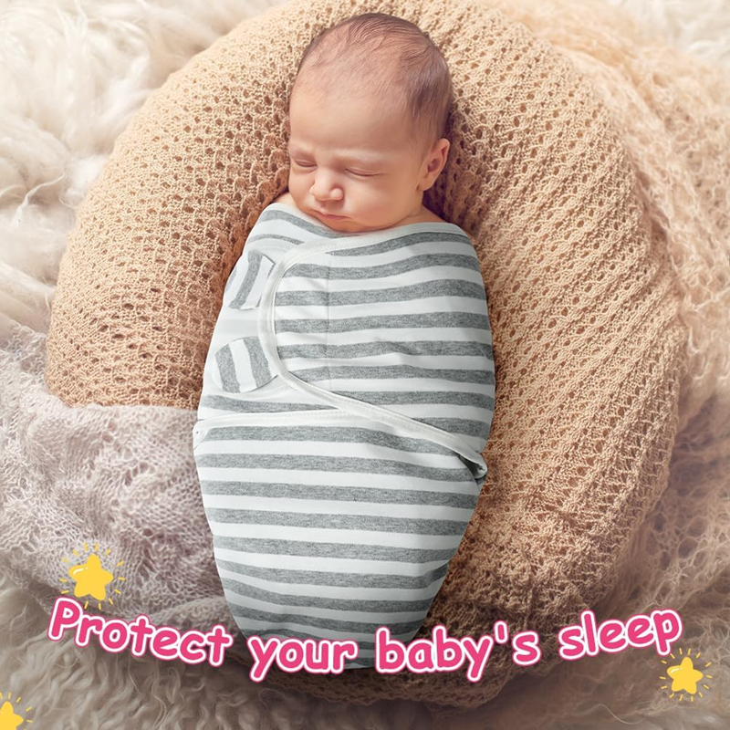 saco de dormir envolvente para bebés 0-3 meses x3