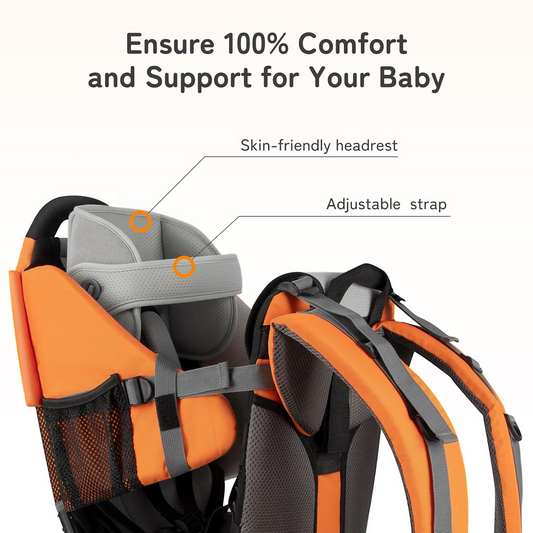 BESREY KRAXE zaino porta bambino da trekking 6-36 mesi