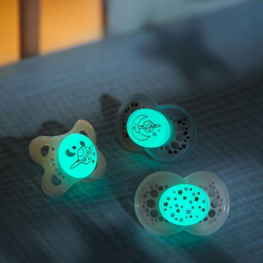 MAM ORIGINAL NIGHT succhietto calmante x2 6m+ LATTICE