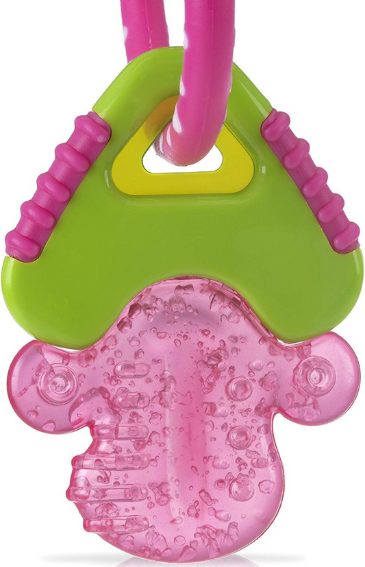 NUBY IcyBite silikonsko hladilno grizalo 9 x 14 cm KLJUČI