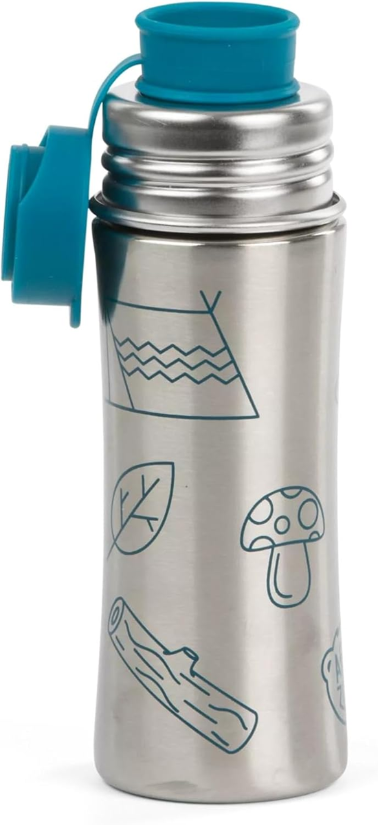 AFFENZAHN botella de acero para bebidas frías 330 ml 18 cm