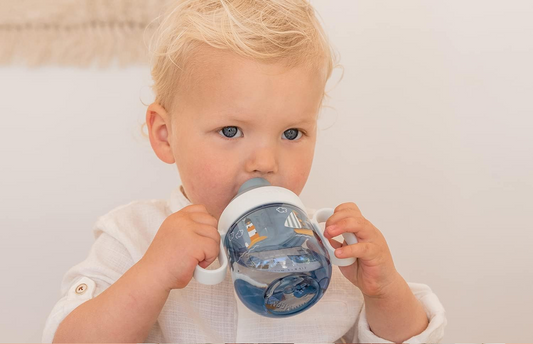 MEPAL Trainer Cup auslaufsicherer Trinklernbecher mit 360-Grad-Trinkrand, 300 ml, ab 9 Monaten – Produktbild 2