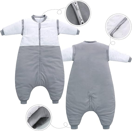 MIRACLE BABY sacco nanna invernale 2,5TOG 90 maniche staccabili