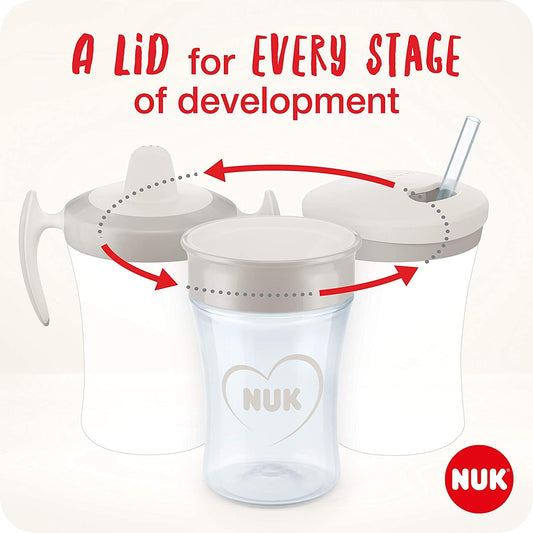NUK Trinklern-Set Becher + 3 Trinksauger