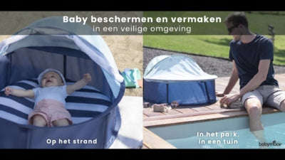 BABYMOOV BABYNI 2in1 tenda da spiaggia RECINTO protezione UPF50+