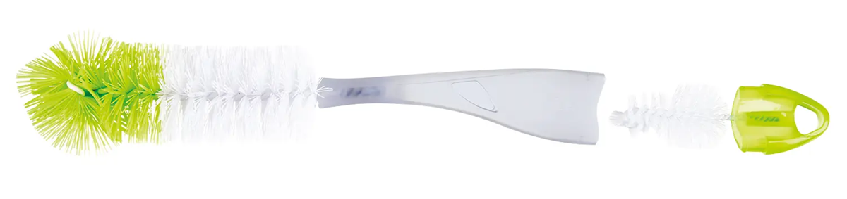 TIGEX 2-in-1 borstel voor het reinigen van flessen en spenen 28,5 cm