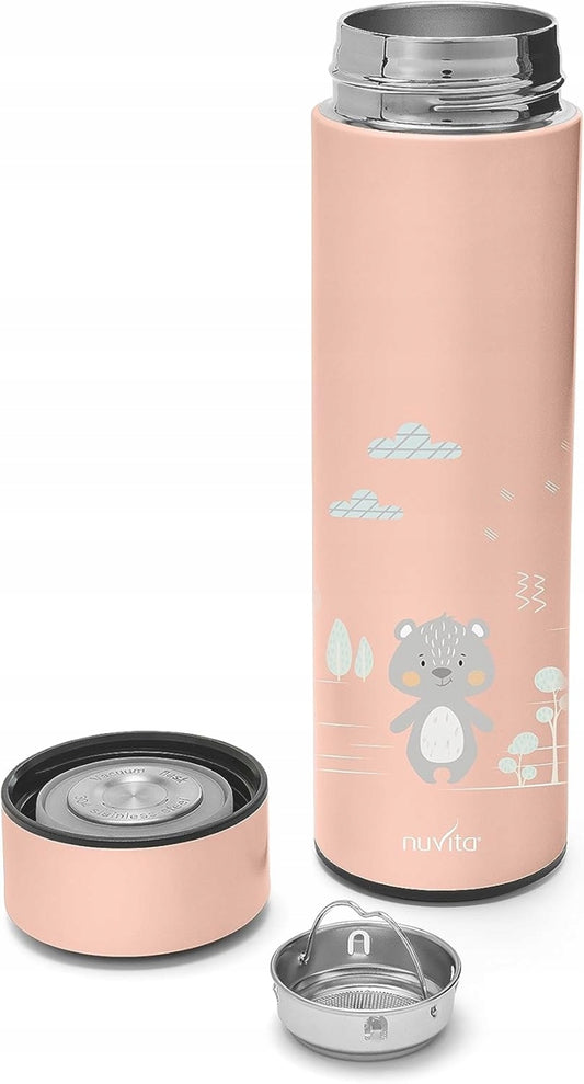 NUVITA termokop til varme og kolde drikke 500 ml med digitalt LED-termometer