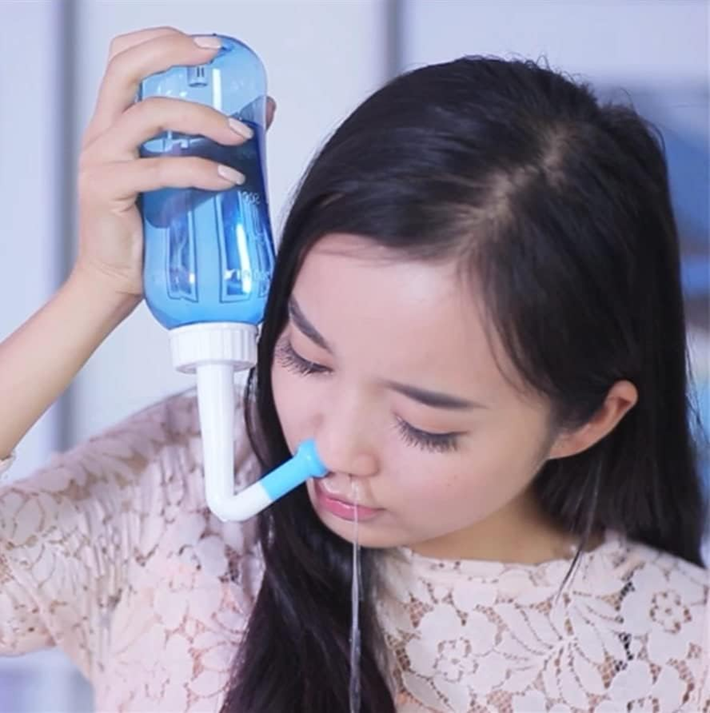 WATERPULSE Nasal 300 næseskylning til børn og voksne, 2 mundstykker, 300 ml