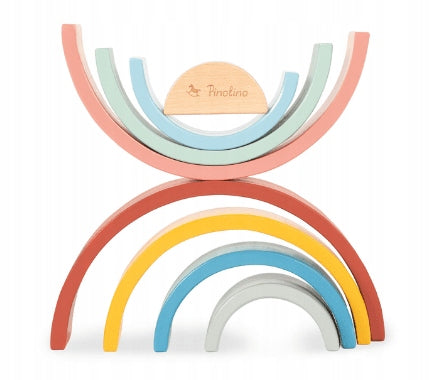 PINOLINO houten regenboog Ruby MONTESSORI 12m+