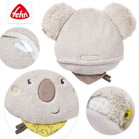 FEHN Koala Australia plišasti termofor s češnjevimi koščicami 20 x 20 cm