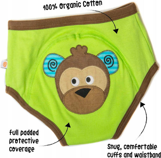 ZOOCCHINI mutandine da allenamento 3-4 anni ORGANIC