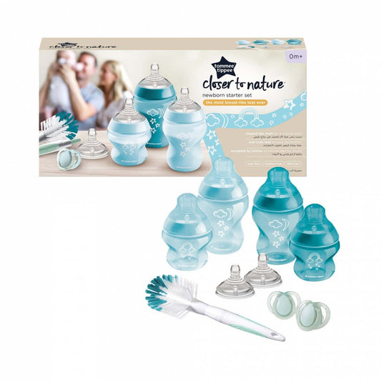 TOMMEE TIPPEE zestaw startowy butelek ANTI-COLIC closer to nature