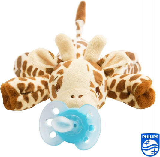 AVENT Schnuller mit Kuscheltier 0-6 Monate