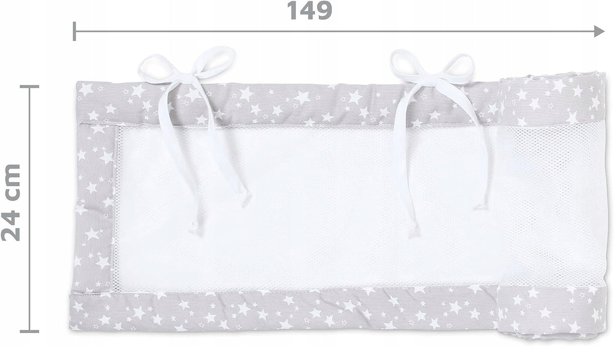 BABYBAY Bettschutzgitter 149x24