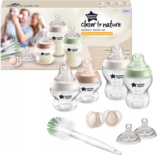 TOMMEE TIPPEE set iniziale biberon, tettarelle 9 pezzi