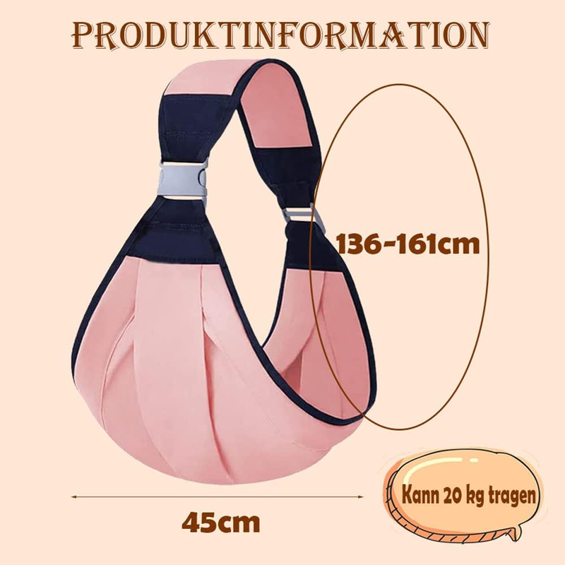 GUBBY GUPS μάρσιπος PAS υφασμάτινη αγκαλιά έως 15 kg