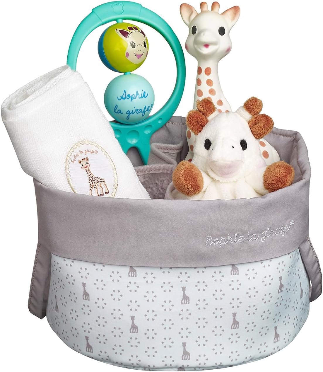 SOPHIE LA GIRAFE Set für Babys GESCHENKKORB