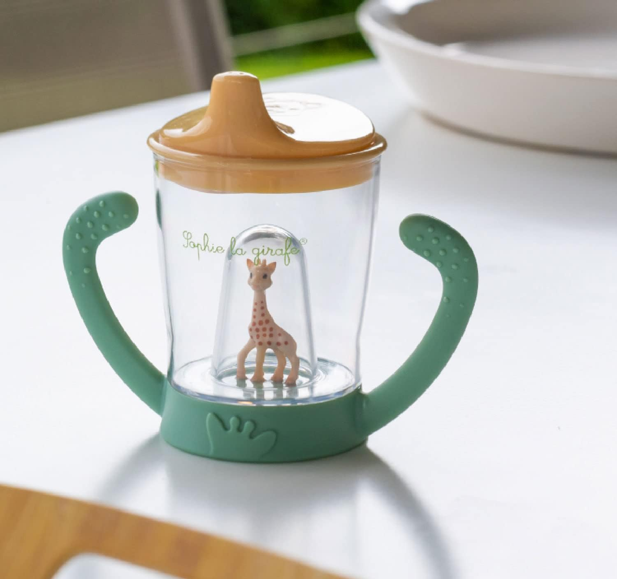 VULLI Sophie la Girafe vaso antiderrame con boquilla 180 ml 6 m+