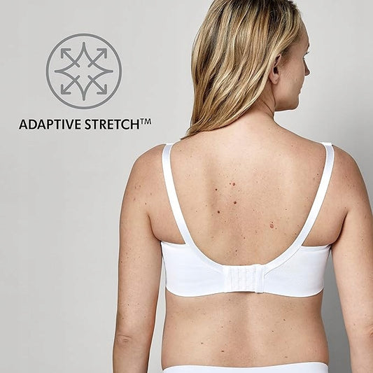 MEDELA KEEP COOL ULTRA biustonosz do karmienia bezszwowy XXL, biały, adaptive stretch