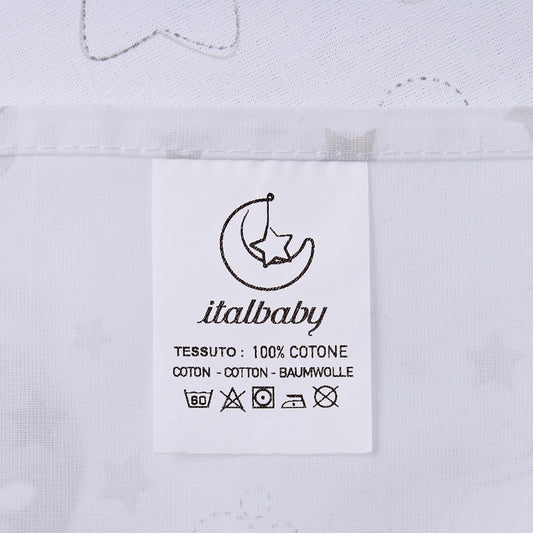 ITALBABY 3-delt sengesæt til barnevogn 80x110 /25x35 /35x75