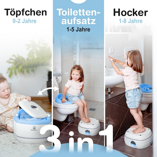 BABYBEFUN 3в1 гърне-надставка-поставка за крака