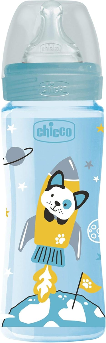 CHICCO μπιμπερό Well Being 4m+ 330ml