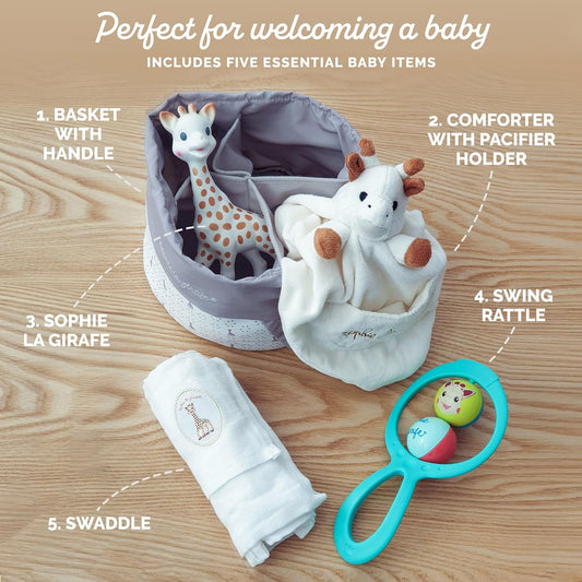 GIRAFFE SOPHIE babyset CADEAU MAND