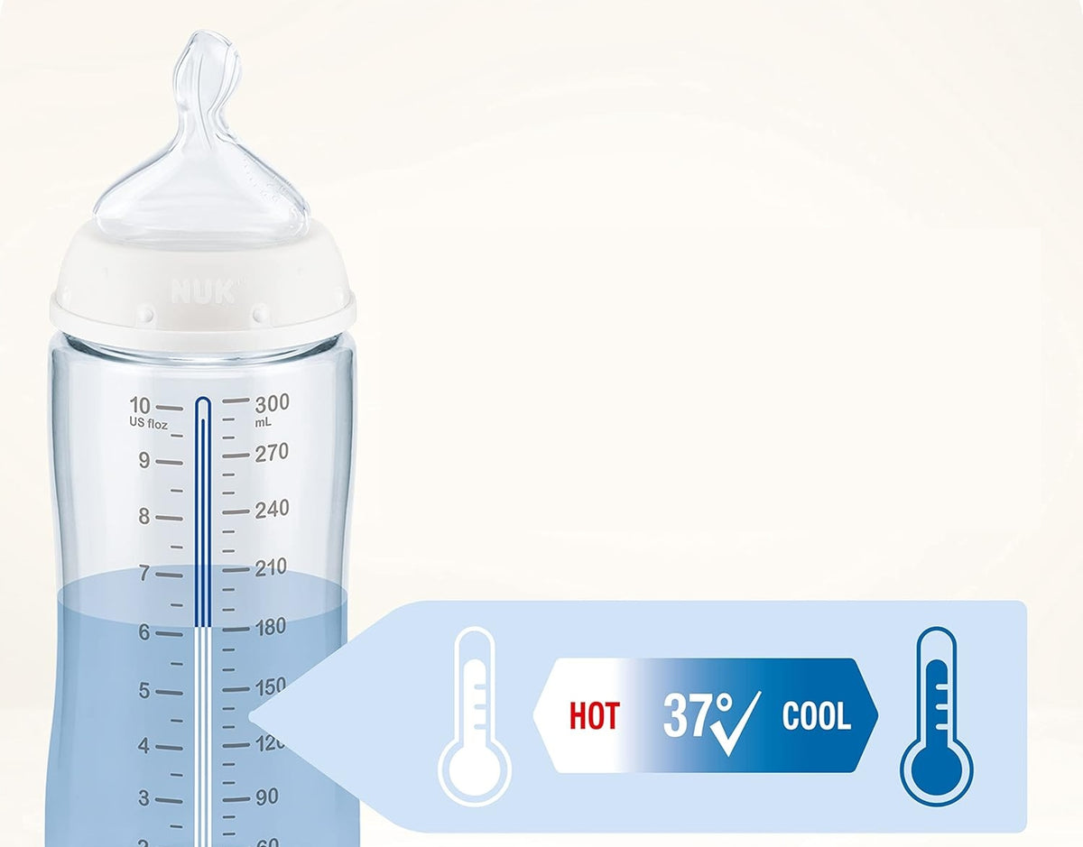 NUK First Choice+ BOTTIGLIA 150 ml 0-6 m indicatore di temperatura