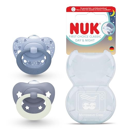 NUK First Choice Classic dudlíky 0-6 měsíců