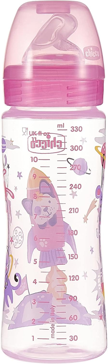 CHICCO μπιμπερό Well Being 4μ+ 330ml
