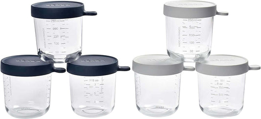 BEABA Glasbehälter Gläschen 250 ml "N