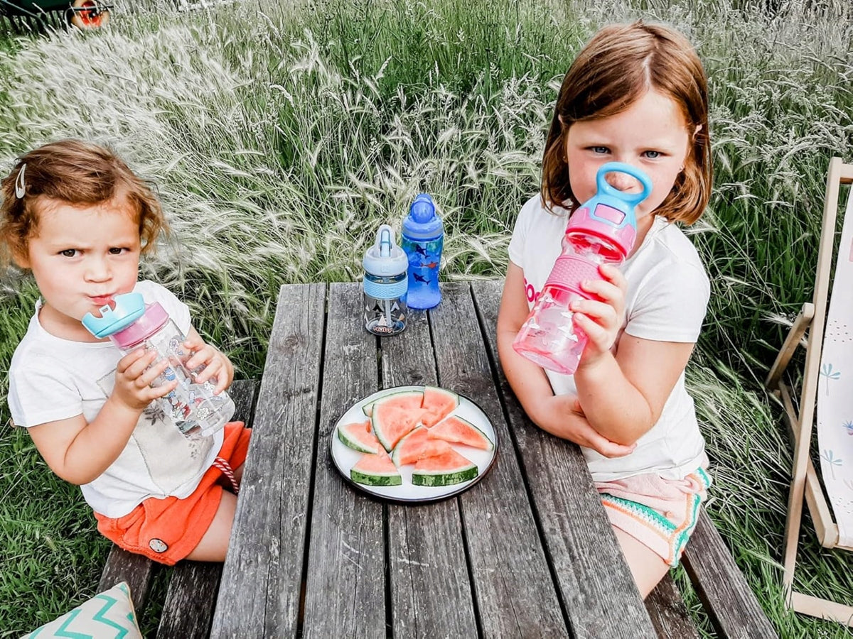 NUBY Flip-it Cup tritán csőrös pohár szívószállal és itatóval 3 hónap+ 360 ml