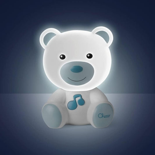 CHICCO DreamLight prenosna LED nočna lučka z melodijami 11 x 14 cm