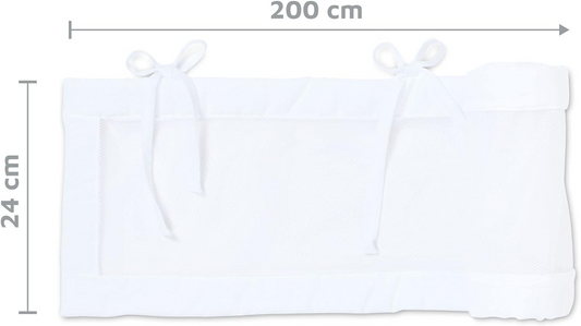 BABYBAY zaščita za otroško posteljico 200x24