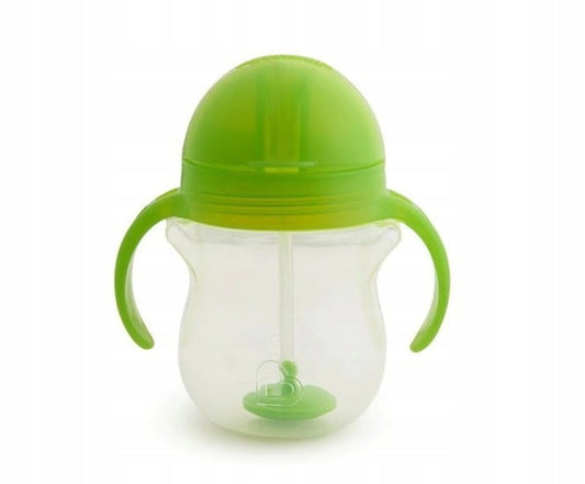 MUNCHKIN Tip&Sip Trinkbecher 6m+ 207ml mit gewichtetem Strohhalm