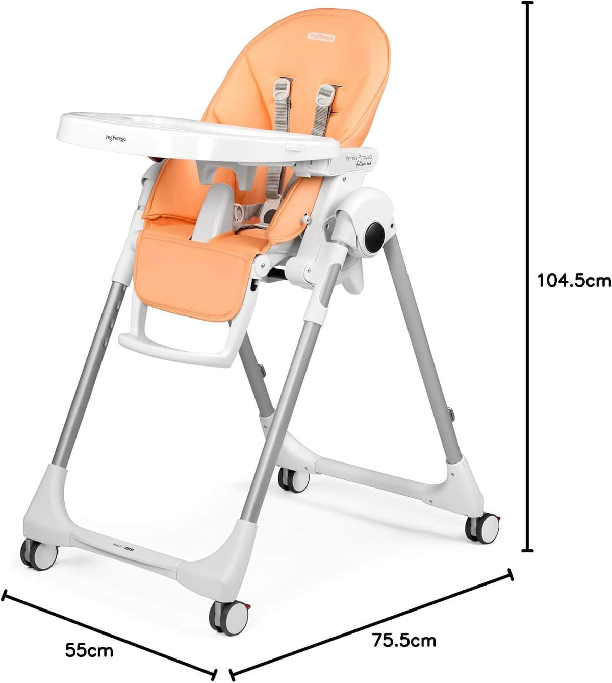 PEG PEREGO Prima Pappa Follow Me chaise haute jusqu’à 15 kg