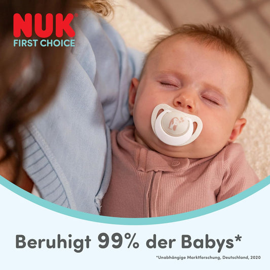 NUK First Choice silikonový dudlík ×2 6–18 měsíců