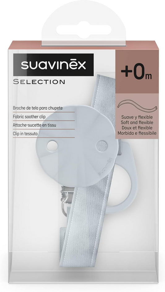 SUAVINEX SELECTION klip na dudlík 0+