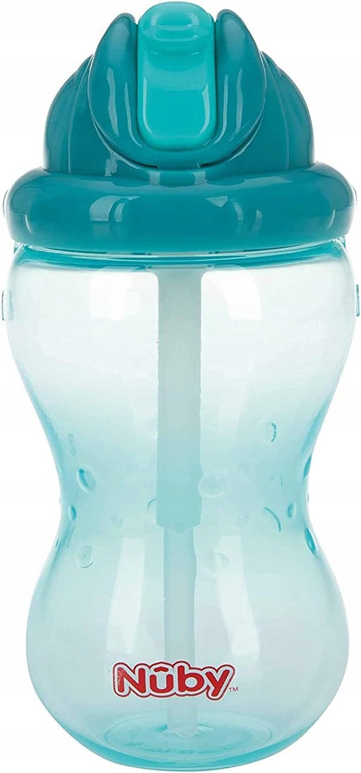 NUBY Flip-it Cup Schnabeltasse mit Strohhalm 12M+ 360ml