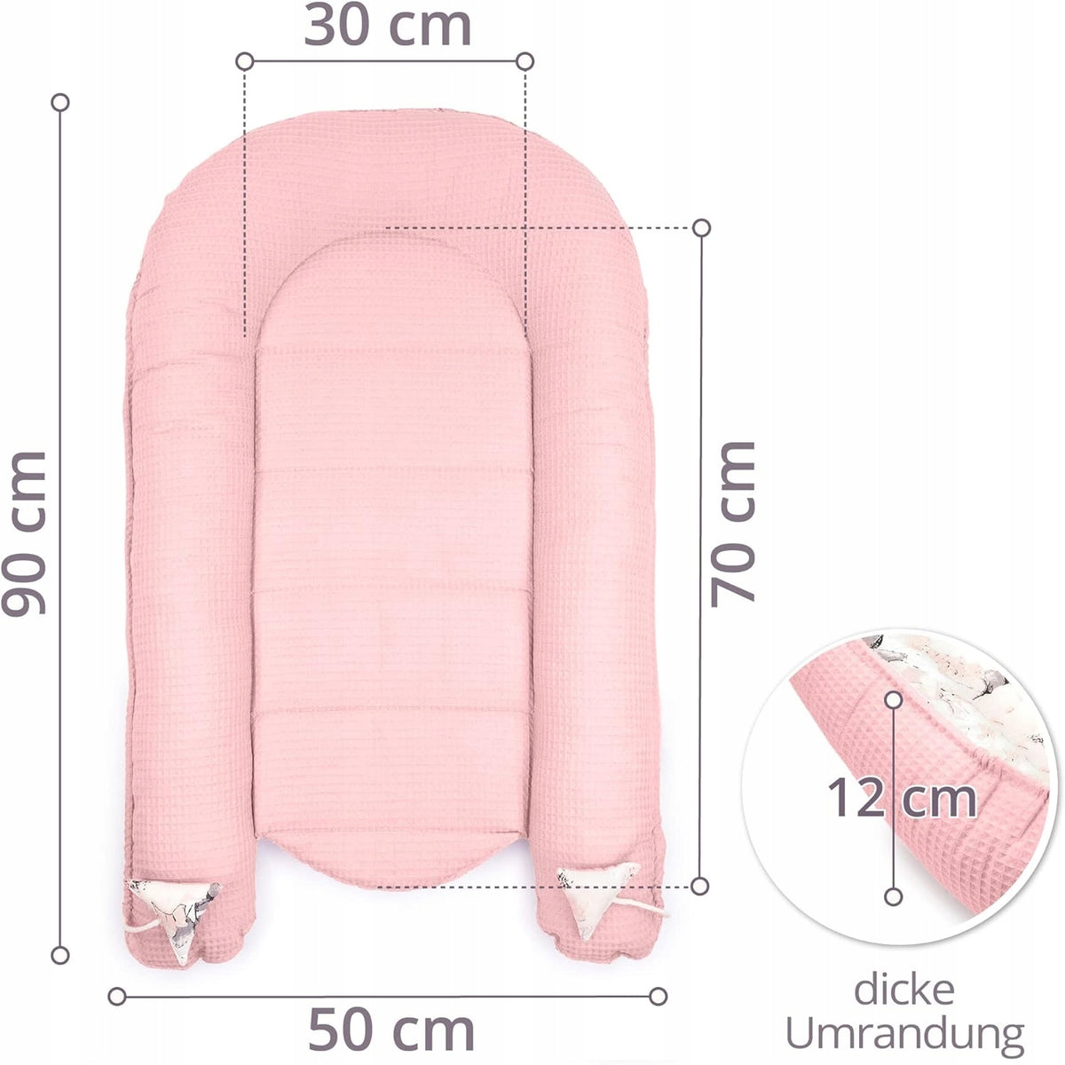 TOTSY BABY otroško gnezdece 90 x 50