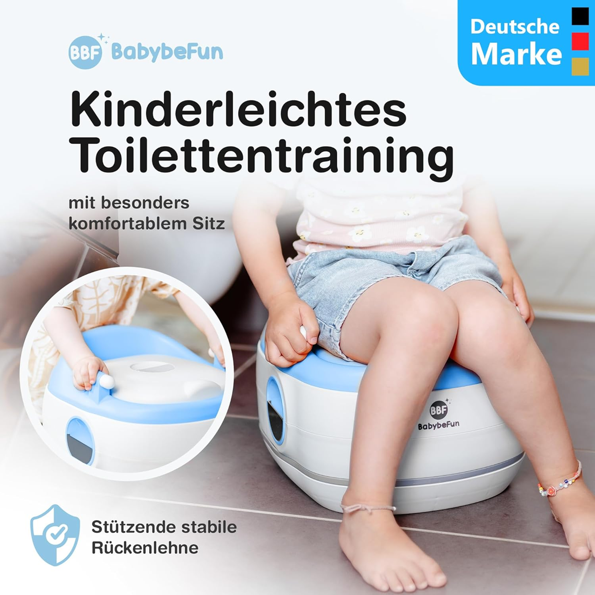 BABYBEFUN 3v1 kahlica, nastavek in stopnička