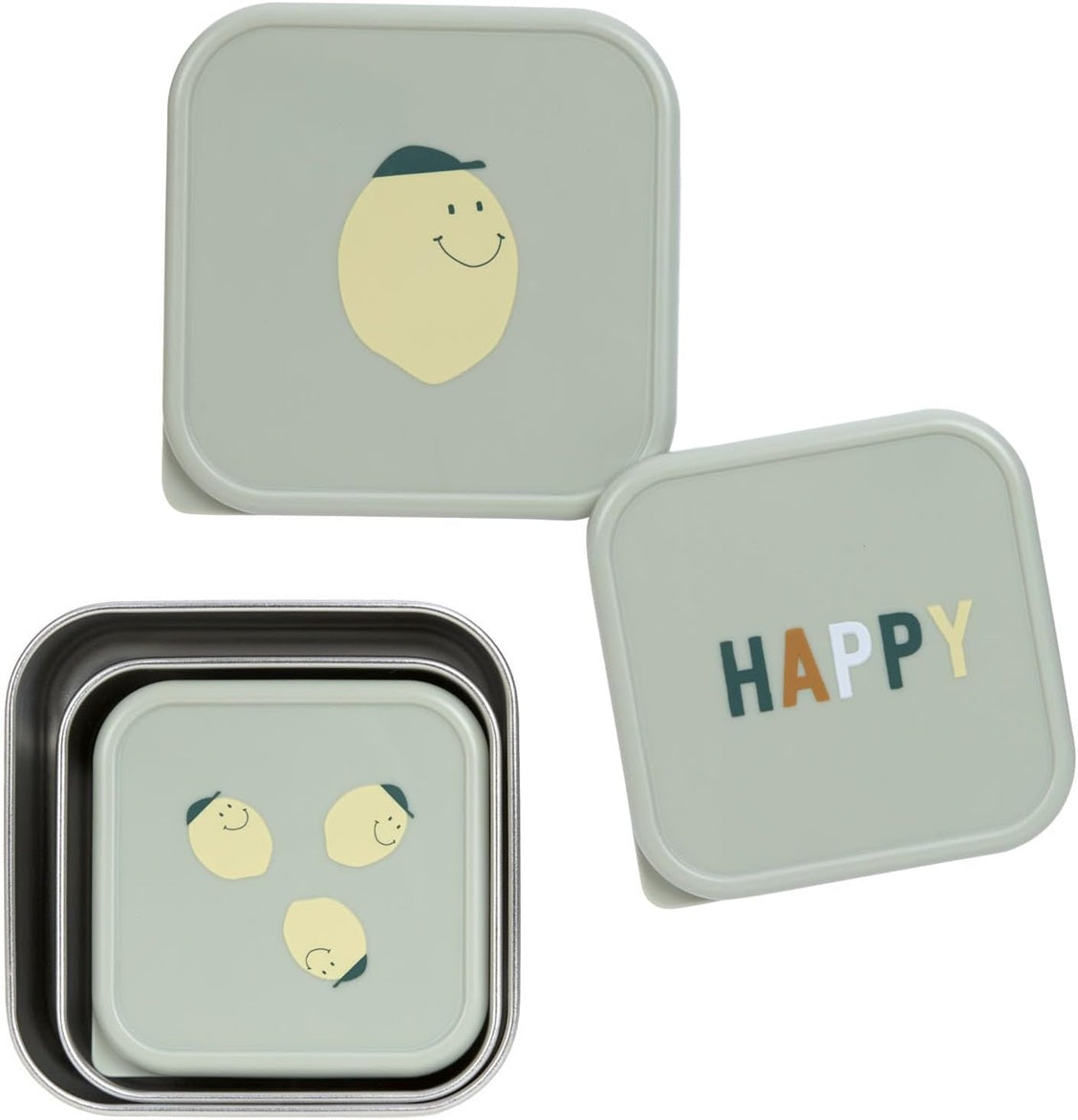LASSIG Snackbox snack boxes x 3