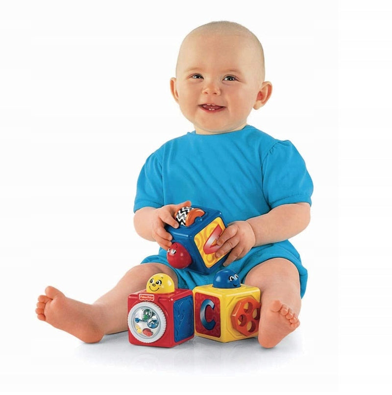 FISHER-PRICE DHW15 interaktivne kocke z živalmi 6 m+