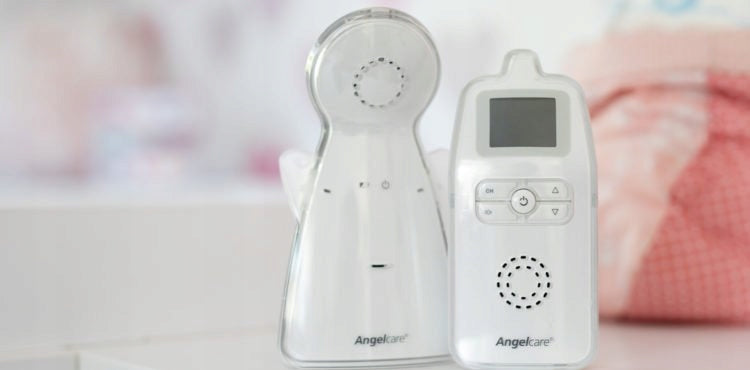 ANGELCARE AC423-D analogowa NIANIA ELEKTRONICZNA, biały zestaw niani elektronicznej Angelcare, używany