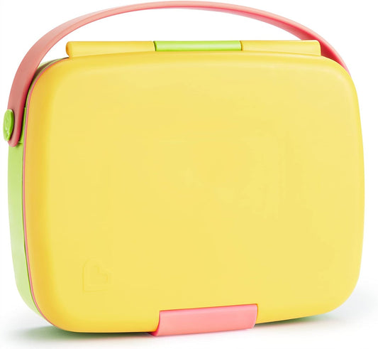 MUNCHKIN Bento Box Brotdose + Besteck, 5 Fächer