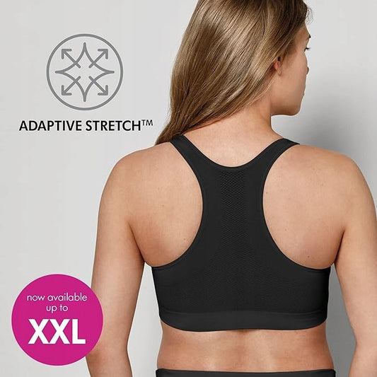 MEDELA KEEP COOL SLEEP biustonosz do karmienia na noc XXL, oddychający sportowy krój z adaptive stretch