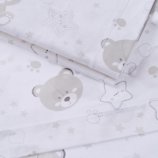ITALBABY 3-delt sengesæt 115X175 / 40X60 / 60X130