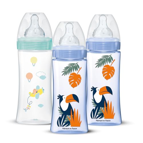 DODIE protikolčne stekleničke 330 ml 3 kosi modro-zelene
